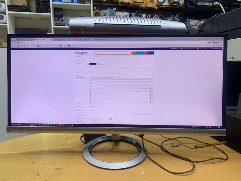 Monitors ASUS MX299 29` 219 2560x1080 IPS DP HDMI DVI